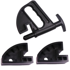 HOTQ 2 Types Bead Helper, Smooth Tire Changer, Bead Keeper for Cars, Cars, Motorcycles (Set of 2 Types, 3 Pieces)