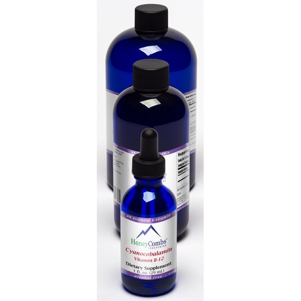 Vitamin B12 – Cyanocobalamin – Alcohol-Free Liquid Extract