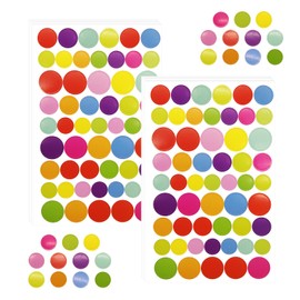 BLMHTWO 1080 Counts Dot Stickers Colored Circle Stickers, 11 Assorted Colors, Small Round Self Adhesive Stickers Color Coding Labels for Classroom, Office, Papers Color Dots Stickers (20 Sheets)