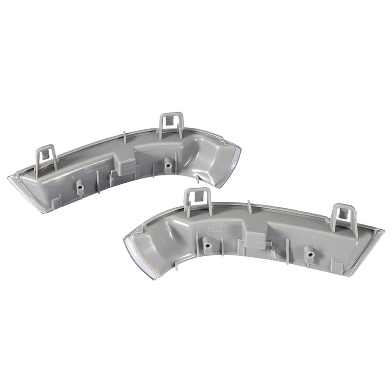 Pair of Wing Mirror Indicator Turn Signal Light Lens LED