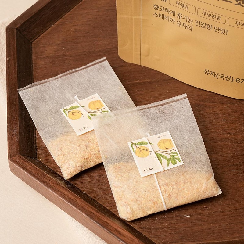Jeju People Sell Partner Company Goheung Stevia Yuza Sweet Tea