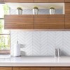 STICKGOO 10 Sheets Thicker Herringbone Peel and Stick Backsplash, 12.6”×9.7”