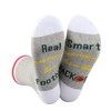 PWHAOO 1 Pair American Football Socks Real Women Love Football