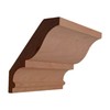 EWCR18 Crown 7/8" x 4-1/2" Unfinished 3-1/2" High x 2-3/4"