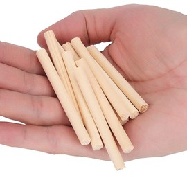 Violin Sound Post Parts 10-Pack for 4/4 3/4 Violins - Spruce Wood Replacement Repair Components for String Instruments