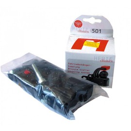 Hebie F1 bike trailer set Towing Hitch and Seat Post Adapter