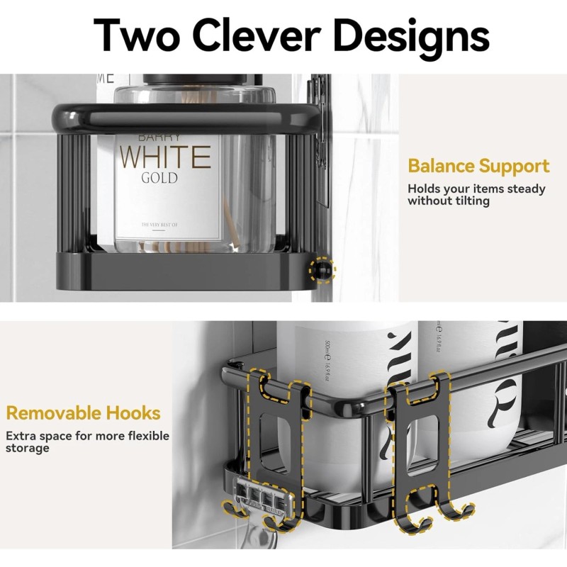 Unbranded 6Pack Bath Organizer,Adhe