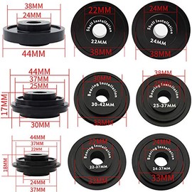 Cycling Maintenance Tool Kits, Bicycle Bearing Press Tool Bottom Bracket Install and Removal Tool Kit for BB86/BB30/BB91/BB92/PF30(Starter Edition)