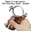 1 Pcs 1inch Adjustable Ceiling Pipe Support Stainless Steel Pipe