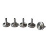 PrecisionGeek - Thumb Screws Knurled M3 x 10mm, aluminum, 12mm