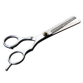 Baluue Hair Cutting Scissor Stainless Steel Hairdressing Shears with Muffler for Noise Reduction Ergonomic Grip Design for Salons and Home Use