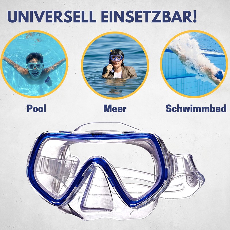 Best Sport "Piranha Diving Mask - Blue