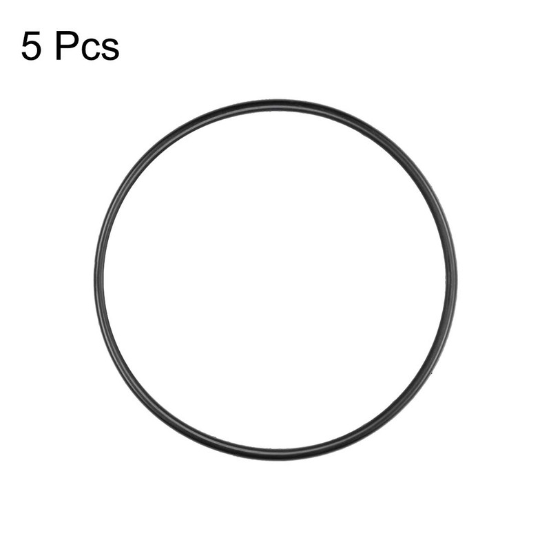 sourcing map Nitrile Rubber O-Rings 69mm OD 64.2mm ID 2.4mm