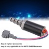 Rotary Solenoid Valve Alloy Steel Corrosion Resistance 669‑43000201 for KATO
