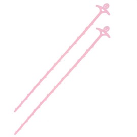 2 Pack 25 Inch Drain Snake,Hair Clog Remover Sink Unblocker Snake,Reusable Shower Drain Unblocker Tool,Drain Snake for Shower,Kitchen,Sink,Bathroom (Pink)