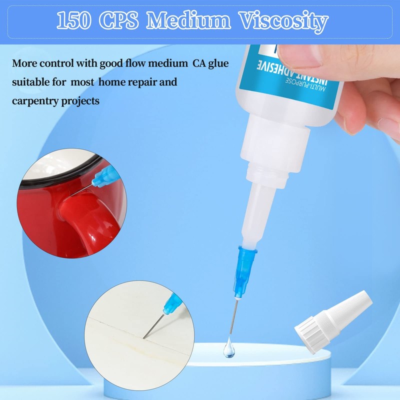 Medium CA Glue Adhesive for Metal and Stones - Quick