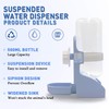 LLSPET Rabbit Water Bottle Suspension Water Dispenser for Mini Pet