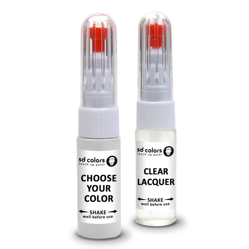 SD COLORS Calcite White 650 Repair Kit for Mercedes Paint