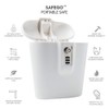 SAFEGO Portable Indoor/Outdoor Lock Box Safe with Key and Combination