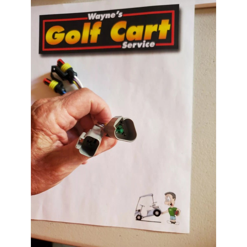 Club Car MCOR 4 conversion harness/adapto