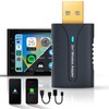 DYUZO 2in1 CarPlay Android Auto Wireless Adapter, Mini Car Play