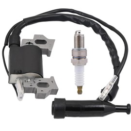 Hypersky GX160 Ignition Coil with Spark Plug for Honda GX200 GX110 GX120 GX140 5.5hp 6.5hp Engine Replace 30500-ZE1-033 30500-ZE1-063 30500-ZE1-073