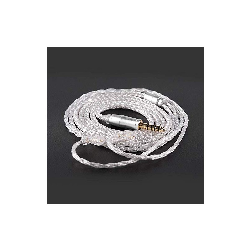 KBEAR 16 Core Silver Plated Replacement Cable Upgrade Cable Replacement