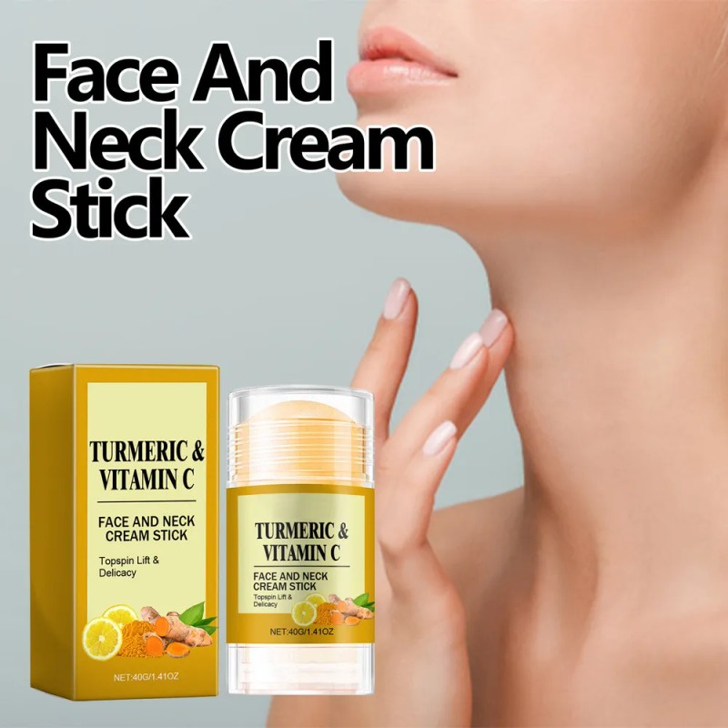 .. Crema En Barra For Rostro Y Cuello Con Cúrcuma