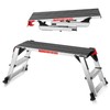 IRONMAX Work Platform Step Ladder, 40 Inch Widen Heavy Duty