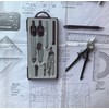 10-piece Geometry Compass Set with Drawing Tools for Architects,Students,and Artists