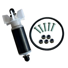 Impeller with Sealing Rings and Screws for Intex Pure Spa Impeller Suitable Model Type SSP-H-10-2 SSPH102 SSP-H-20-M & SB-20M 403M 401M and 637R, Pure Spa Hot Tub Pump Impeller with Shaft and Bushes