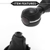 VekAuto 5 Speed Manual Shift Knob with Boot Cover Compatible