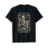 Tattooist Artist Tattoo Tattoos - Skeleton Tarot Card T-Shirt