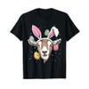 Easter Bunny Goat Funny Farmer Easter Goat T-Shirt