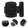 Operitacx Slide Bolt Latch for Doors Black Easy to Install