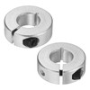 M METERXITY 2-Pack Single Split Shaft Collar 16mm Bore Aluminum