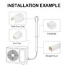 Kalkehay 3" W 7.5Ft L Mini Split Line Set Cover