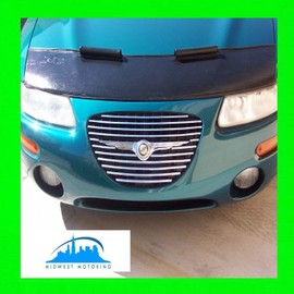 312 Motoring fits 1997-2000 Chrysler Sebring Chrome Trim for Grill Grille 1998 1999 97 98 99 00 Coupe LXI