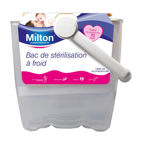 Milton Cold Water Steriliser (White)