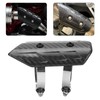 Dry Carbon Fiber Exhaust MidPipe Universal Heat Shield Kit Cover