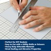 WochiTV Translucent Silicone Rubber Sheet, 12" Wide x 1/8" Thick