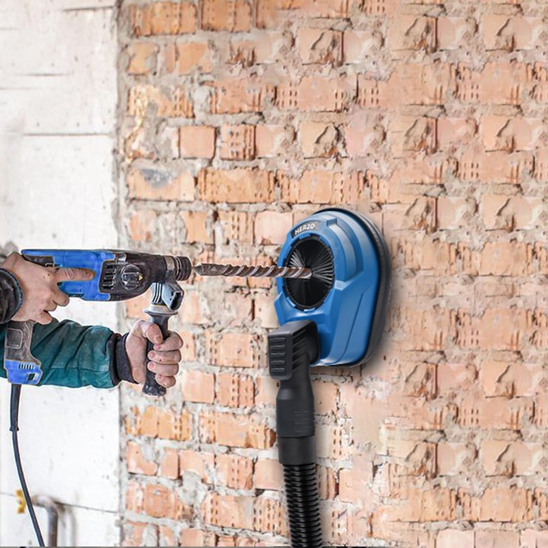 HERZO Drill Dust Collection Attachment, Hammer Dust Collection Attachment, Universal