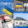 Double Sided Ukraine Trident Flag 3x5 ft Outdoor- Ukrainian National