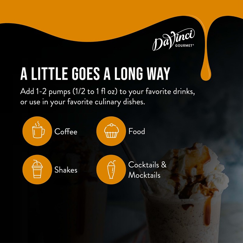 DaVinci Gourmet Chocolate Sauce, 64 Fluid Ounces (Pack of 1)