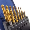WSH-TOOLS Machine Tap Set Blind Hole M3, M4, M5, M6,