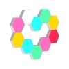 Wall Lamp Creative Night Light LED Bedroom Decorative Hexagonal Module
