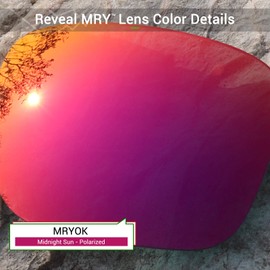 Mryok Polarized Replacement Lenses for Oakley Si Ballistic Shocktube OO9329 - Midnight Sun