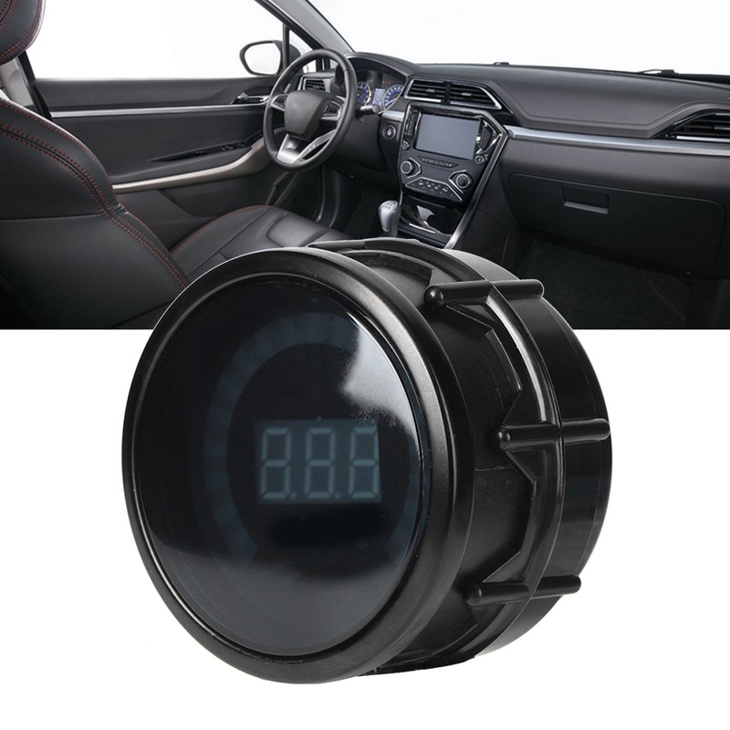 1-3Bar Turbo Boost Gauge LED Digital Smoke Lens Pressure Meter