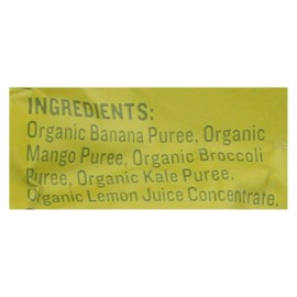 UD_Peter Rabbit Organics Case of 10-4.4 Oz. Veggie Snacks Mixed Flavors Kale Broccoli Mango Banana