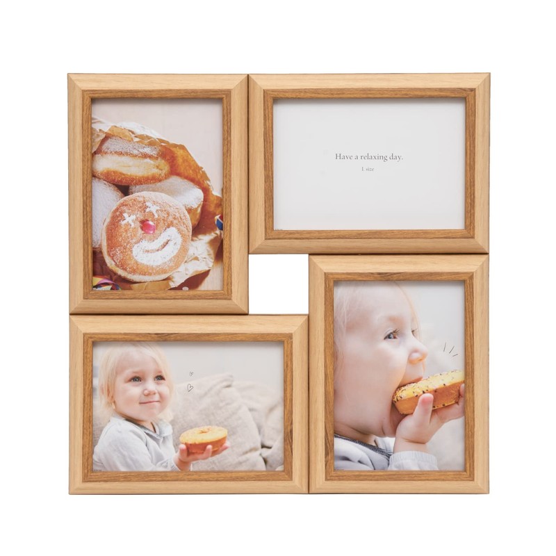 Fuji Color 507083 Photo Frame, Natural Color Frame, 2601L4, Large,